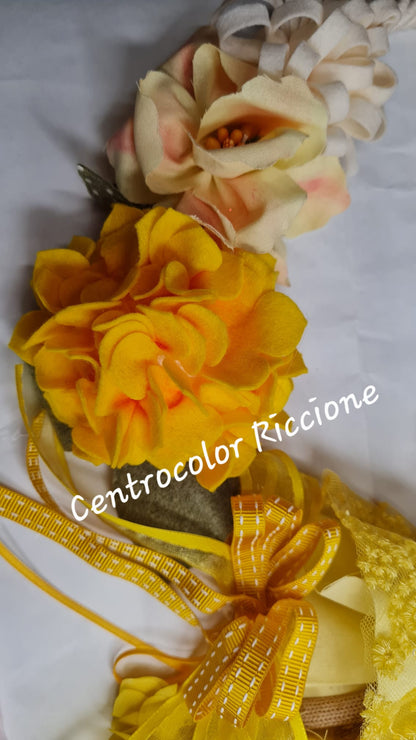 Cartamodello  Ghirlanda primavera