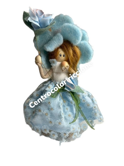 CARTAMODELLO  Lady fata Peonia