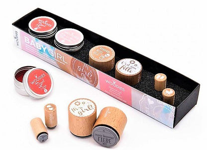 Kit Timbri Woodies Baby Girl WS-0008E