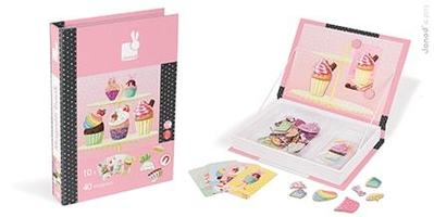 Libri Magnetici Janod Cupcake 02781