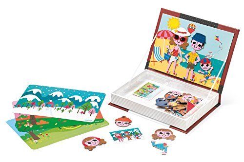 Libri Magnetici Janod  "Le 4 stagioni" - 02832 -3-8 anni