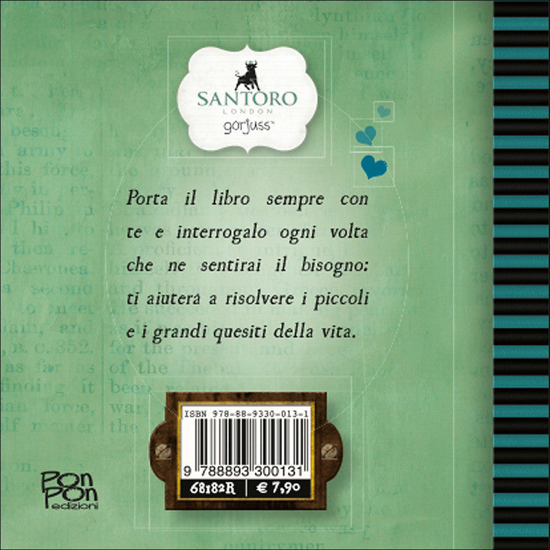 Libro delle risposte pocket Gorjuss 68I82R versione verde