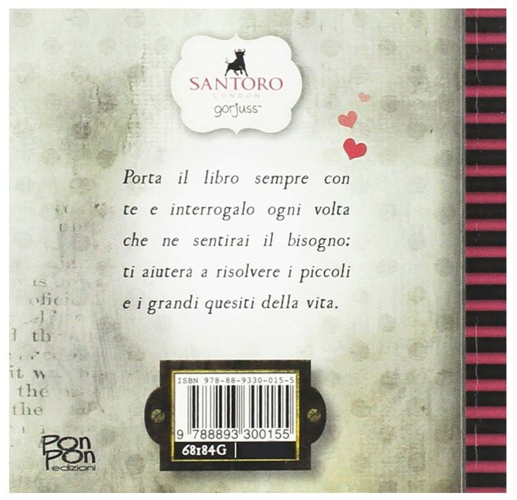 Libro delle risposte pocket Gorjuss 68I84G versione grigia