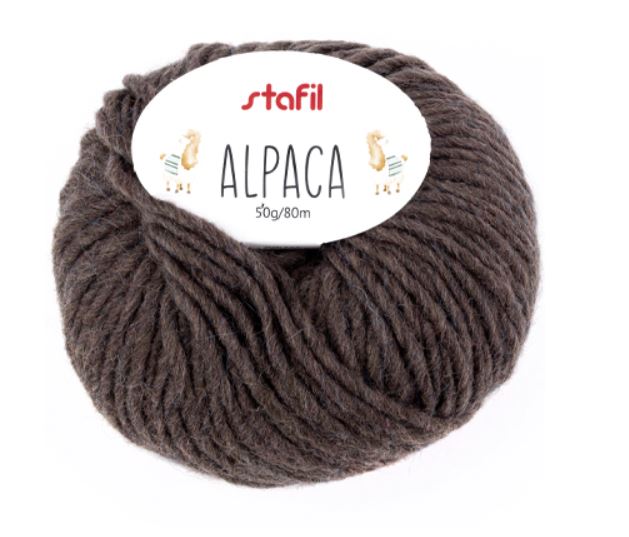 Lana Alpaca 50 gr marrone scuro