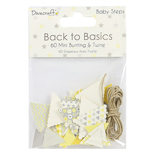 Mini bandierine e spago Back to Basics DCTOP062