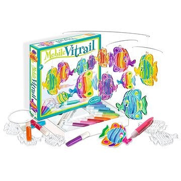 Mobile Vitrail Pesci Volanti SentoSphère 242