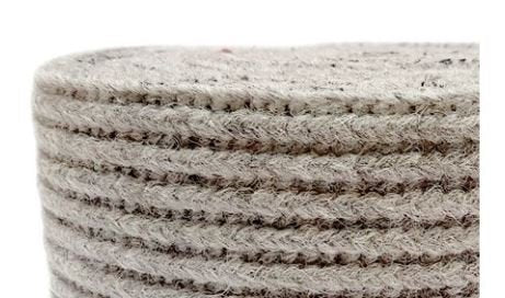 Nastro Lanato 10 cm. altezza Grigio Melange - CRNSLA01-GRM