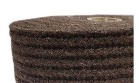 Nastro Lanato 10 cm. altezza Marrone - CRNSLA01-046