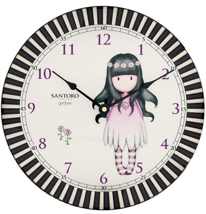 Orologio da parete Gorjuss - 768GJ04 - Oops a Daisy