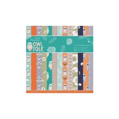 Owl Folk PMA160198 30x30cm (12"x12")