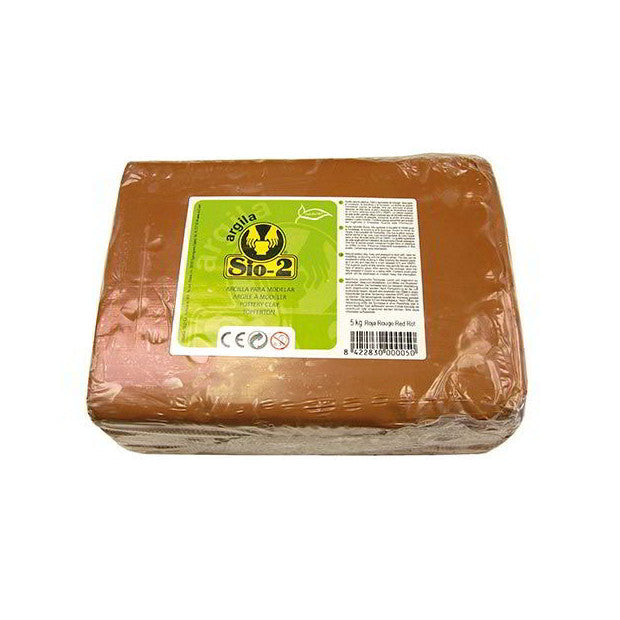 Argilla da Forno Naturale al 100% Colore Rosso