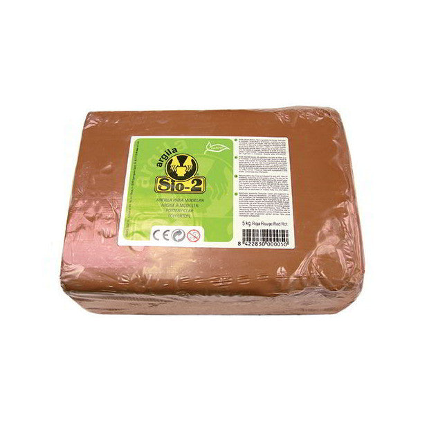 Argilla da Forno Naturale al 100% Colore Rosso