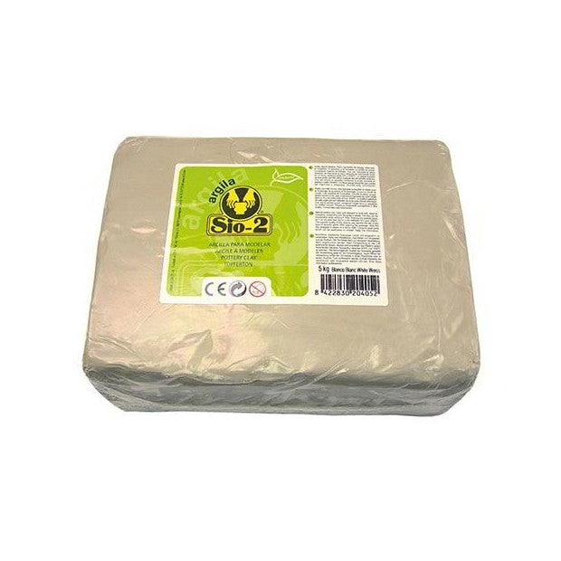Argilla da Forno Naturale al 100% Colore bianco