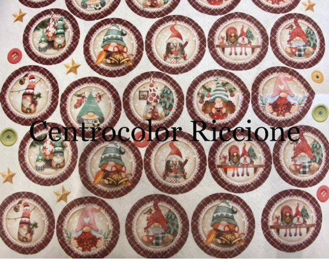 Pannello Gnomo Family diam-8