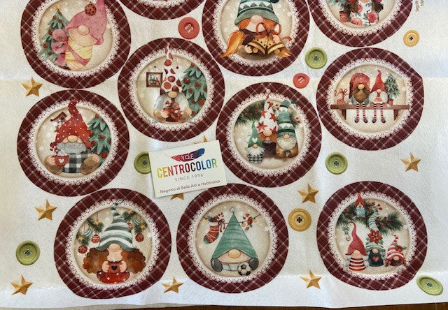 Pannello Gnomo Family diam-12