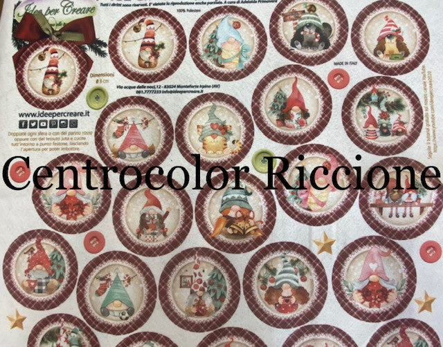 Pannello Gnomo Family diam-8