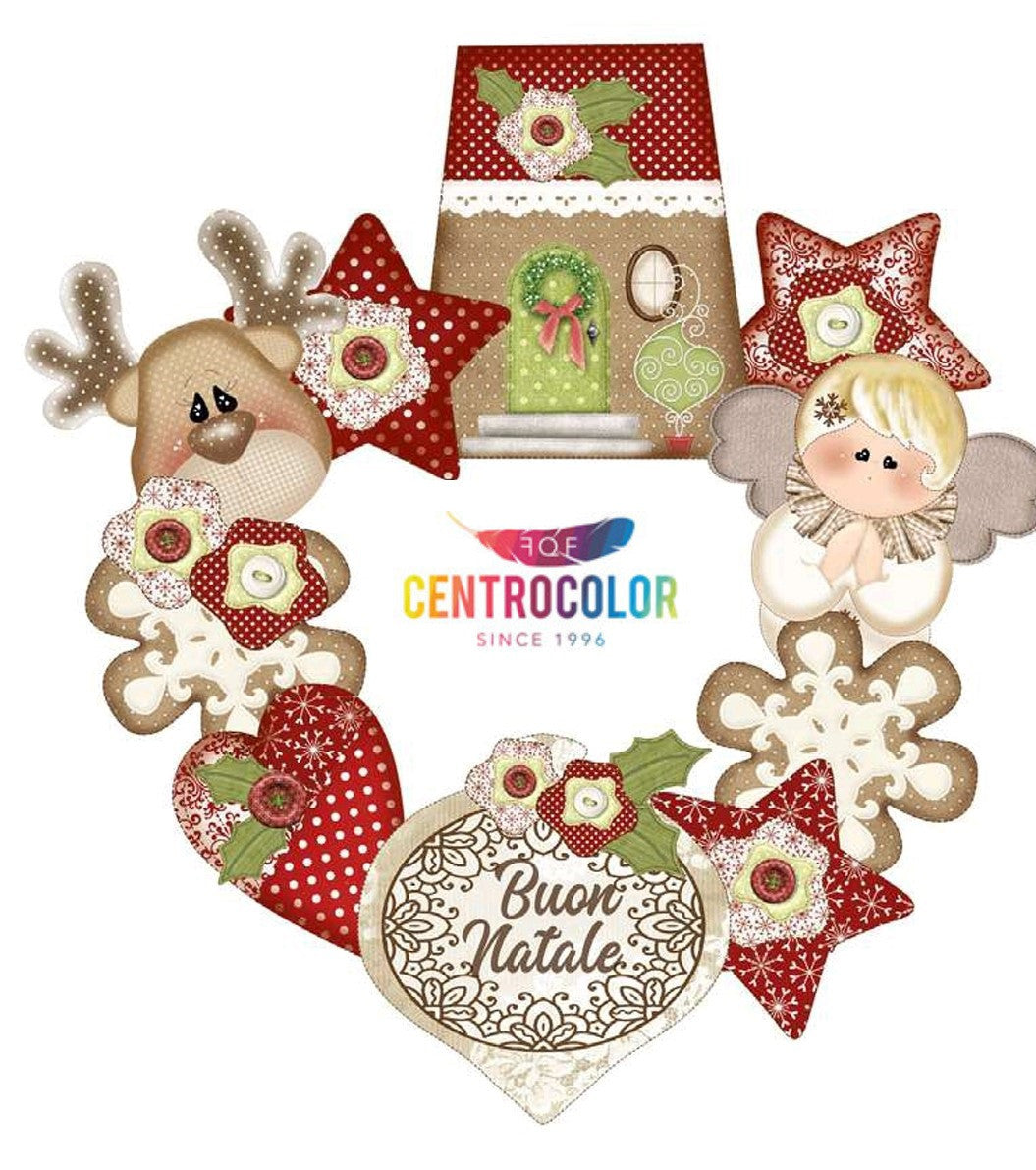 Pannello decorativo Decorazioni Natalizie P-040 Natale