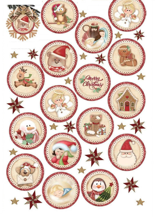 Pannello decorativo Decorazioni Country P-034 Natale