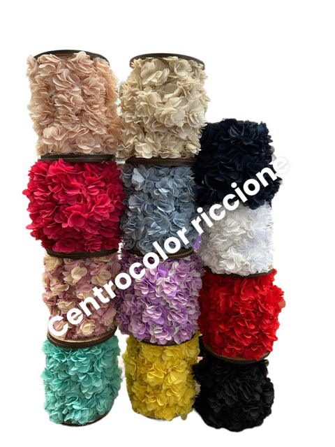 Passamaneria fiori al metro