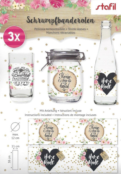 Pellicola termoretraibile 3x - Casa dolce casa 411