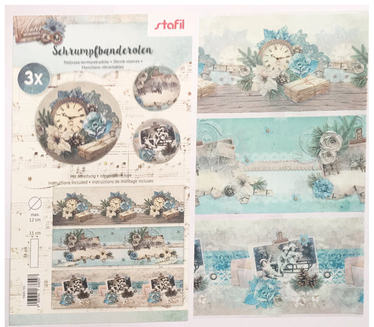 Pellicola termoretraibile 3x - Decorazioni Natalizie 701