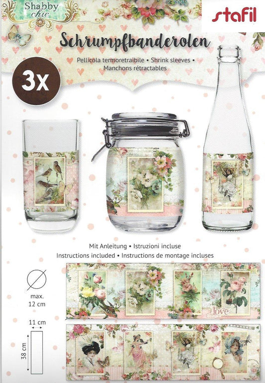 Pellicola termoretraibile 3x - Shabby Chic 441