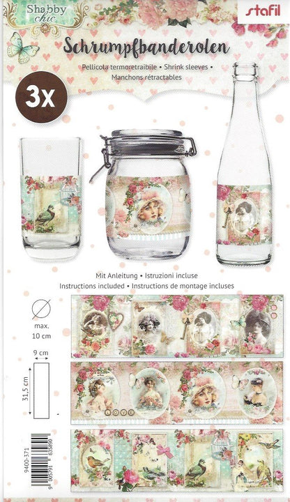 Pellicola termoretraibile 3x - Shabby Style 371