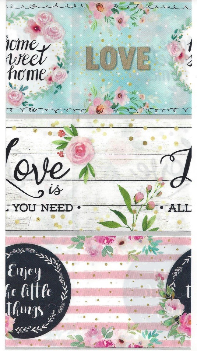 Pellicola termoretraibile 3x - Shabby Style 381