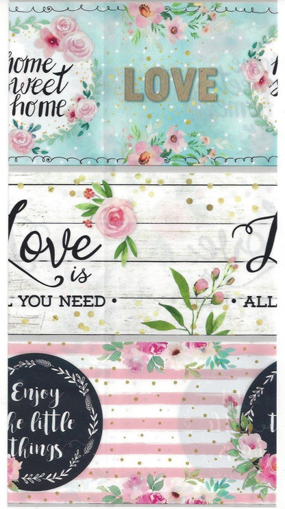 Pellicola termoretraibile 3x - Shabby Style 381
