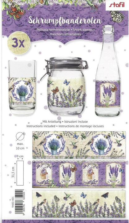 Pellicola termoretraibile 3x - Shabby Style 401