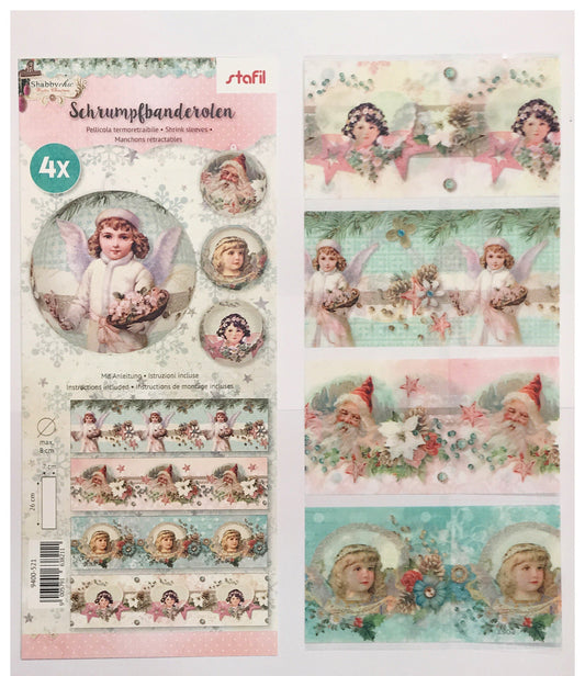 Pellicola termoretraibile - Angeli di Natale 521