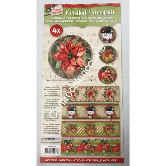 Pellicola termoretraibile stella di  Natale 121