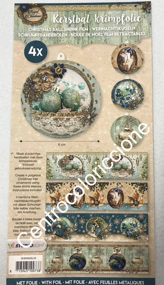 Pellicola termoretraibile royal natale 051