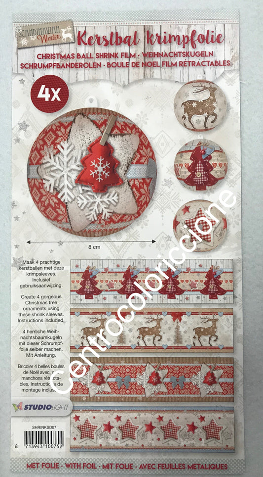 Pellicola termoretraibile magie invernali 081