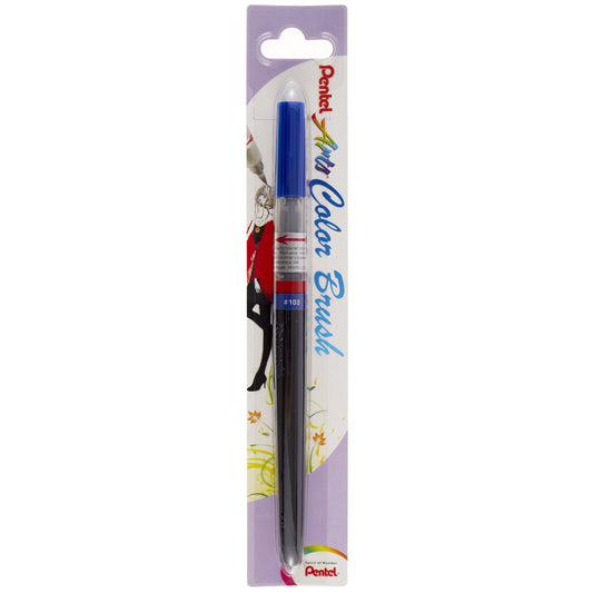 Pentel Color  Brush  Ricaricabile  con punta a pennello- Acquarello Blu
