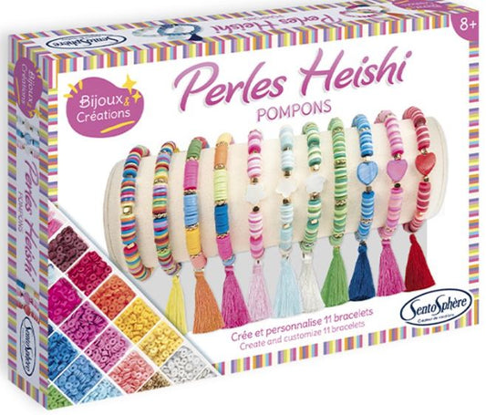 Sentosphere - Perles Heishi - Pompons
