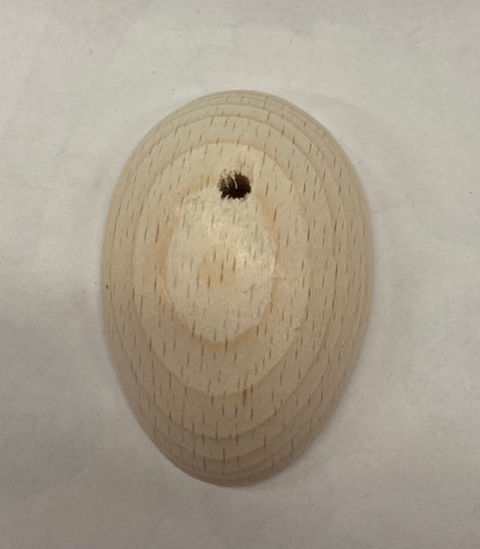 Piedino legno 35x50 ovale per gnomi