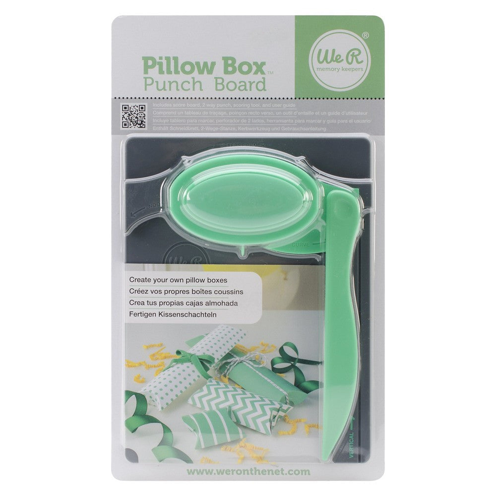 Pillow Box Punch Board We R 71335-7