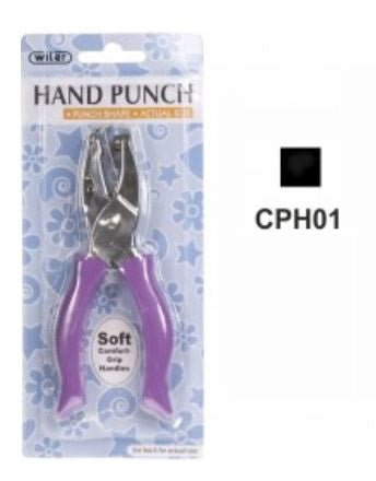 Pinza perforatrice quadrato 5mm Hand Punch Wiler CPH01