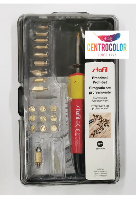 Pirografo Professionale Set Pirografia Stafil