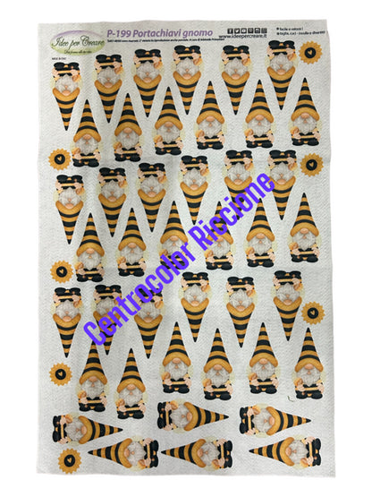 Portachiavi gnomo p199