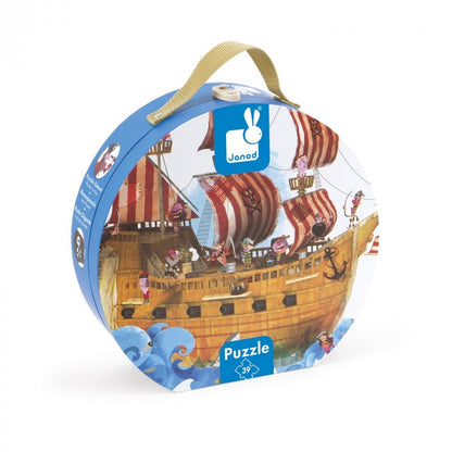 Puzzle Janod  "La nave dei pirati" - 02819 -4-7 anni