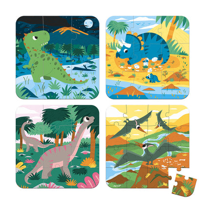 Puzzle Janod  Dinosauri 02657 +3 anni