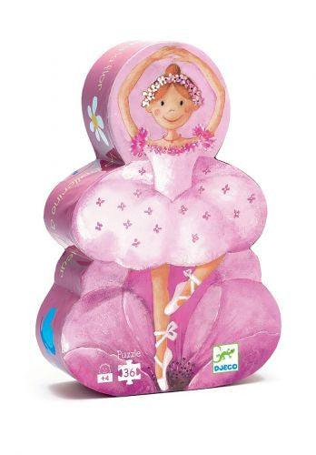 Puzzle Janod La Ballerina dal Fiore 36 pz. DJ07227 +4 anni