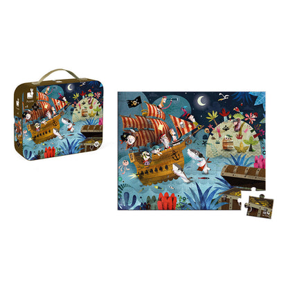 Puzzle Janod La caccia al Tesoro 36 pz. 02922 +4 anni