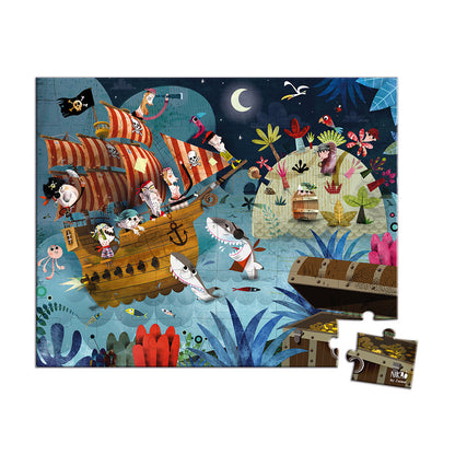 Puzzle Janod La caccia al Tesoro 36 pz. 02922 +4 anni