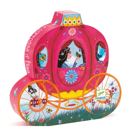 Puzzle Janod La carrozza di Elise 54 pz. DJ07254 +5 anni