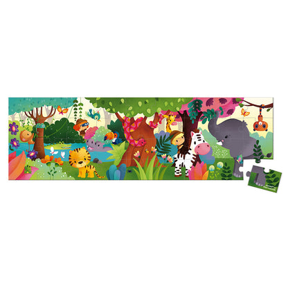 Puzzle Janod Panoramico Giungla 36 pz. 02729 +4 anni