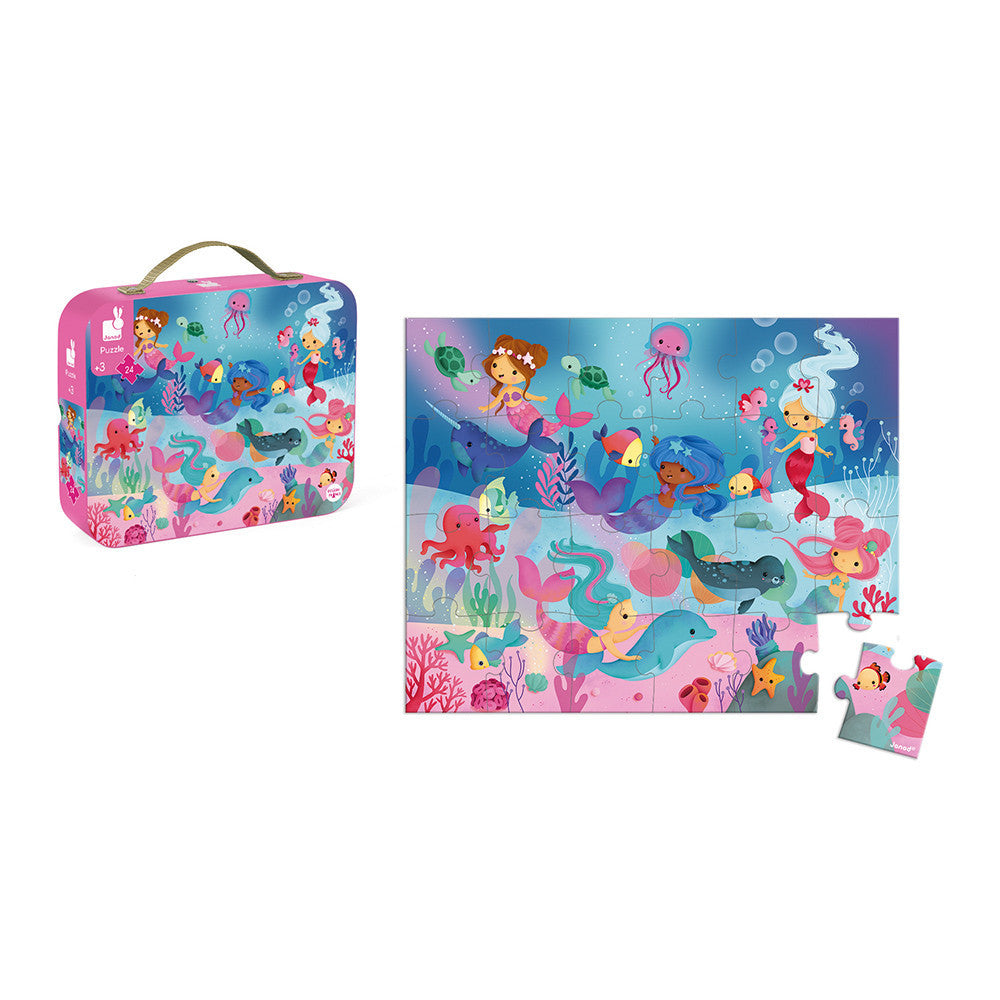 Puzzle Janod Sirene 24 pz. 02683 +3 anni