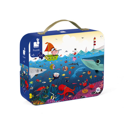 Puzzle Janod Sottomarino 100 pz. 02947 +6 anni